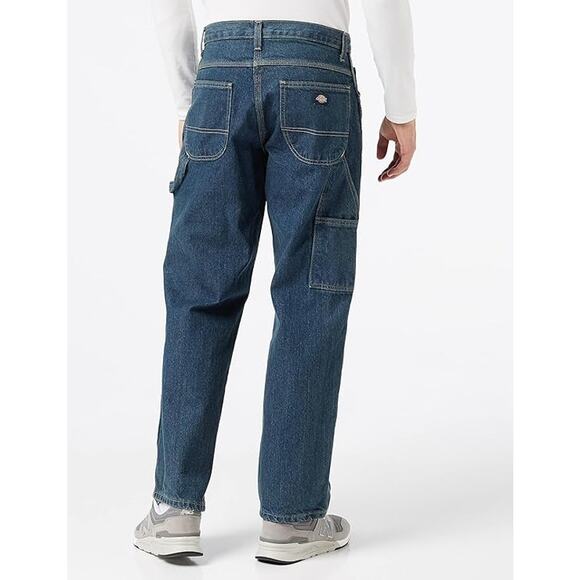 Dickies Relaxed-Fit Carpenter Denim Jeans for Men - 38x32 - Picture 1 of 11